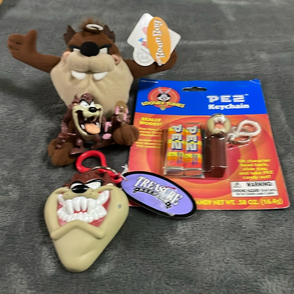 Looney Tunes, Taz Collection, Vintage Collectables with Tags